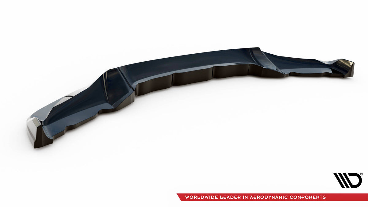 Street+ Spoilerlippe Front Ansatz V.3 passend für BMW X6 M-Paket F16 schwarz Hochglanz – Ansicht 6