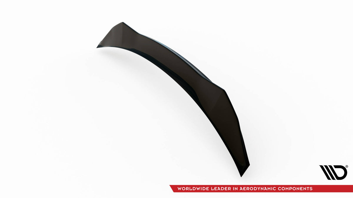 Niedriger Heckspoiler Lippe 3D Lexus RX F-Sport Mk4 Facelift schwarz Hochglanz – Ansicht 6