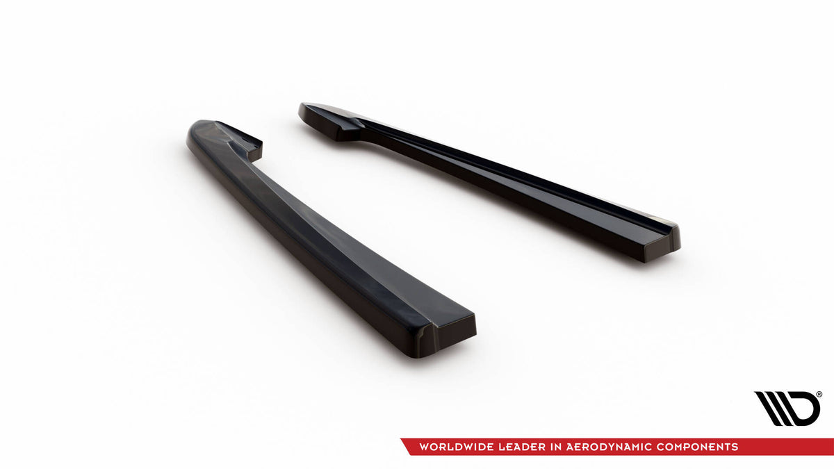 Heck Ansatz Flaps Diffusor V.2 passend für Audi RS7 C7 schwarz Hochglanz – Ansicht 6