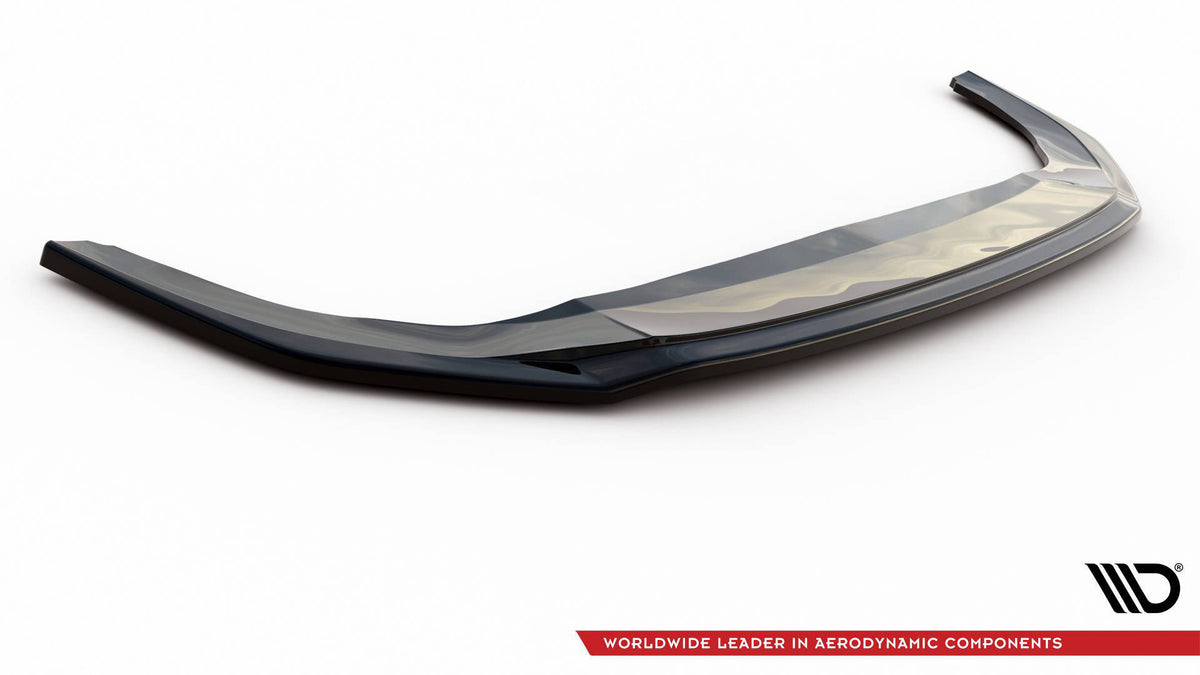 Street+ Spoilerlippe Front Ansatz V.4 passend für VW Golf GTI / GTE / GTD / R-Line Mk8 schwarz Hochglanz – Ansicht 5