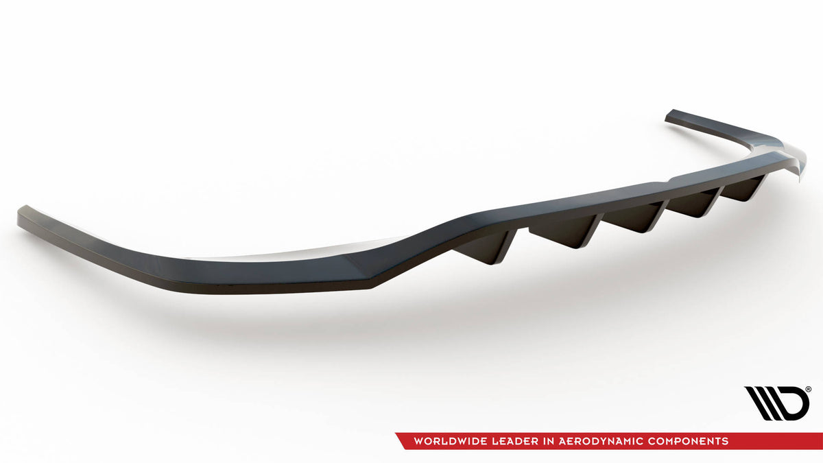 Street+ Mittlerer Diffusor RACE passend für Bentley Continental GT Coupe Mk3 schwarz Hochglanz – Ansicht 6