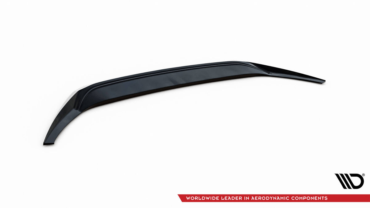 Street+ Spoilerlippe Front Ansatz V.1 passend für Skoda Superb Liftback / Combi Mk3 schwarz Hochglanz – Ansicht 6