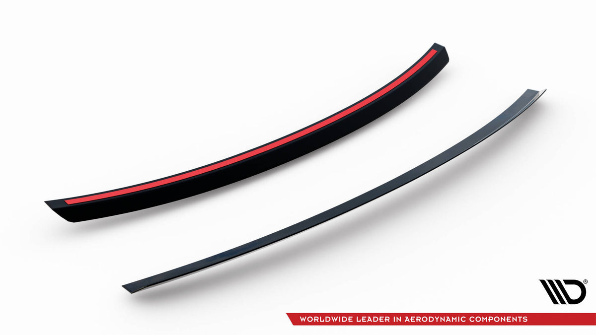 Heckspoiler Lippe Ford Mustang / Mustang GT Mk6 schwarz Hochglanz – Ansicht 6