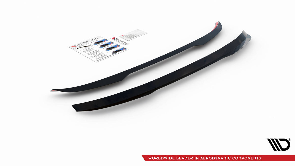 Heckspoiler Lippe Honda Civic Tourer Mk9 schwarz Hochglanz – Ansicht 4