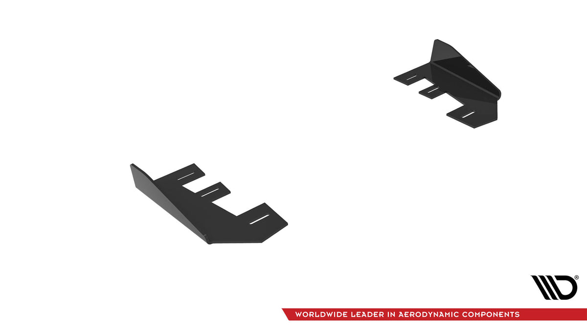 Hintere Seiten Flaps passend für BMW 2 Coupe G42 schwarz Hochglanz – Ansicht 6