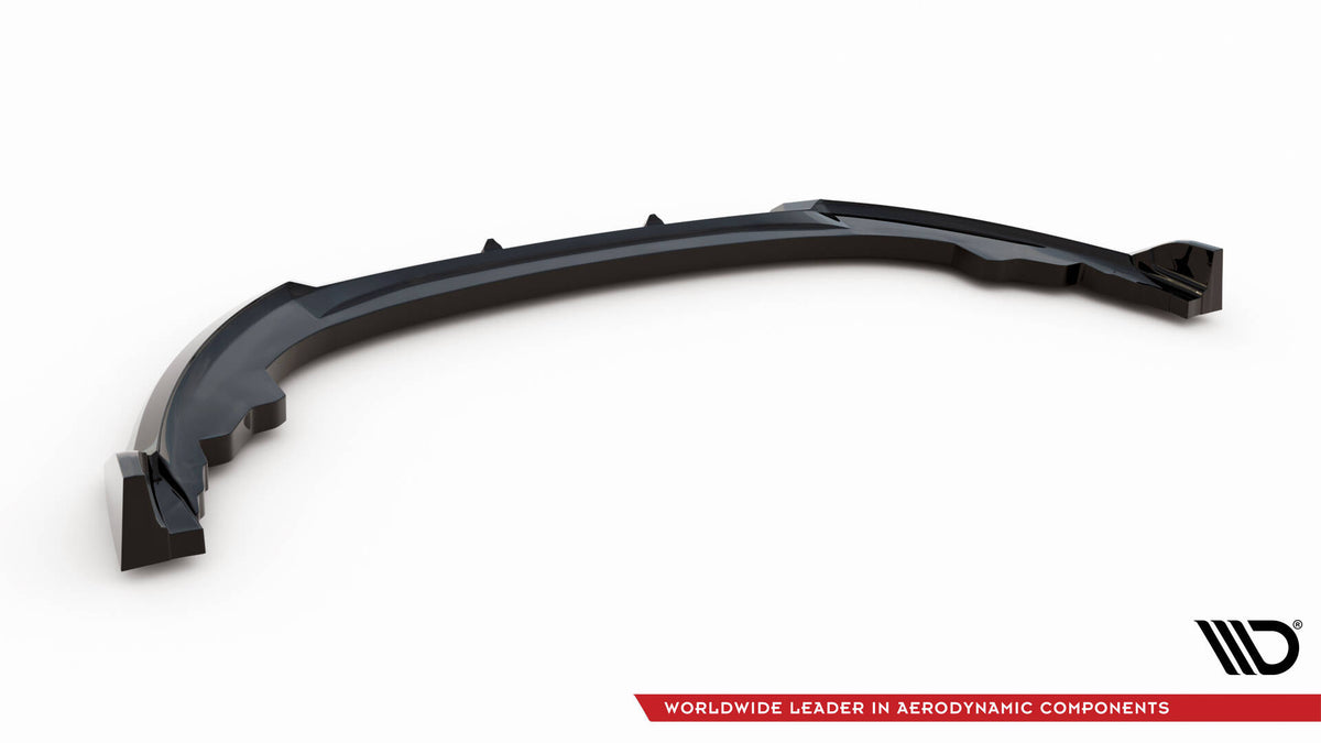 Street+ Spoilerlippe Front Ansatz V.3 passend für Toyota GR86 Mk1 schwarz Hochglanz – Ansicht 7
