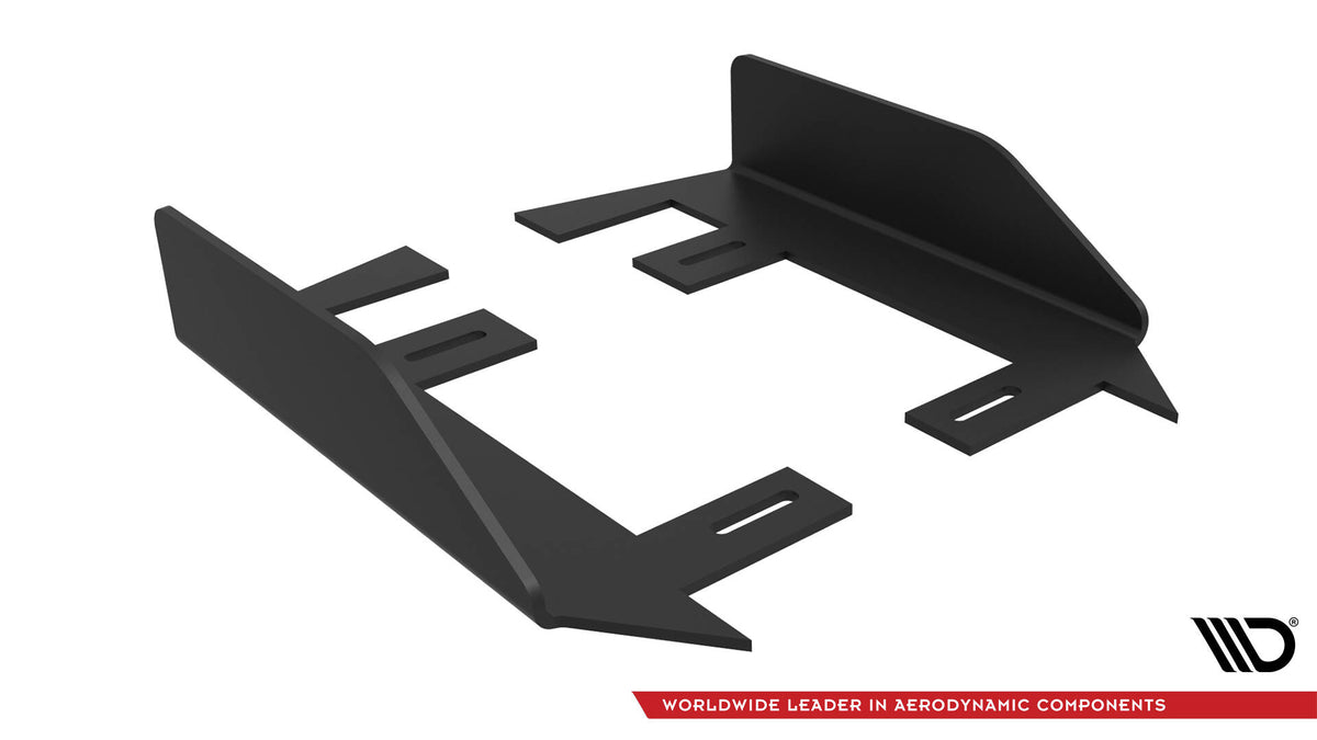 Seitenschweller Flaps passend für Mercedes-AMG A35 W177 Facelift schwarz Hochglanz – Ansicht 8