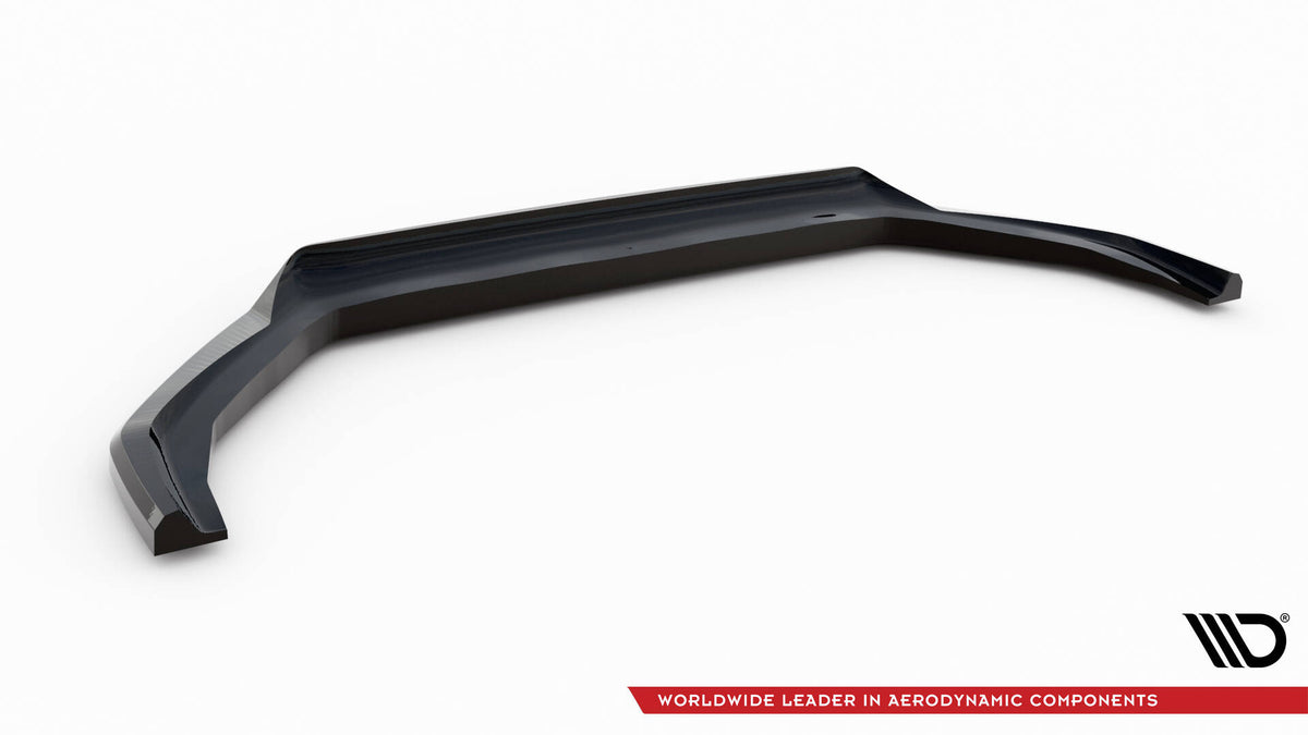 Street+ Spoilerlippe Front Ansatz passend für Peugeot Expert Mk3 schwarz Hochglanz – Ansicht 6