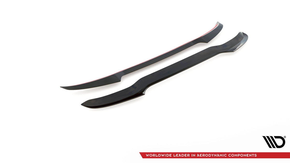 Heckspoiler Lippe V.1 Peugeot 208 Mk2 schwarz Hochglanz – Ansicht 5