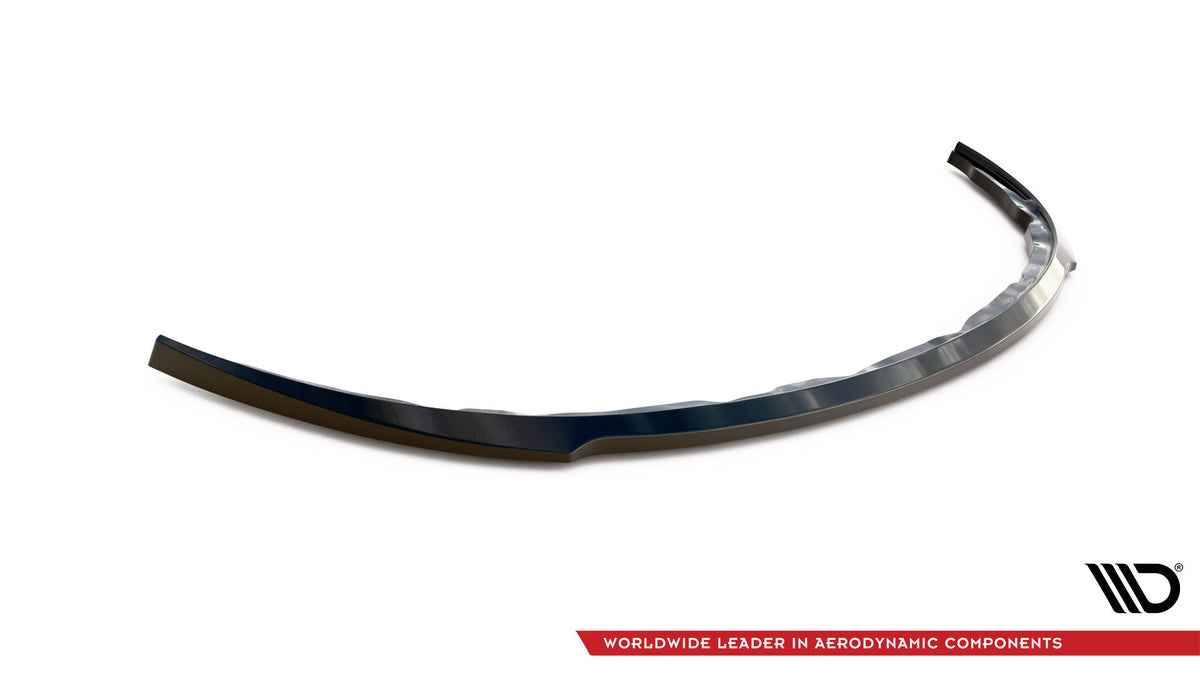Street+ Spoilerlippe Front Ansatz passend für RENAULT CLIO III RS schwarz Hochglanz – Ansicht 5