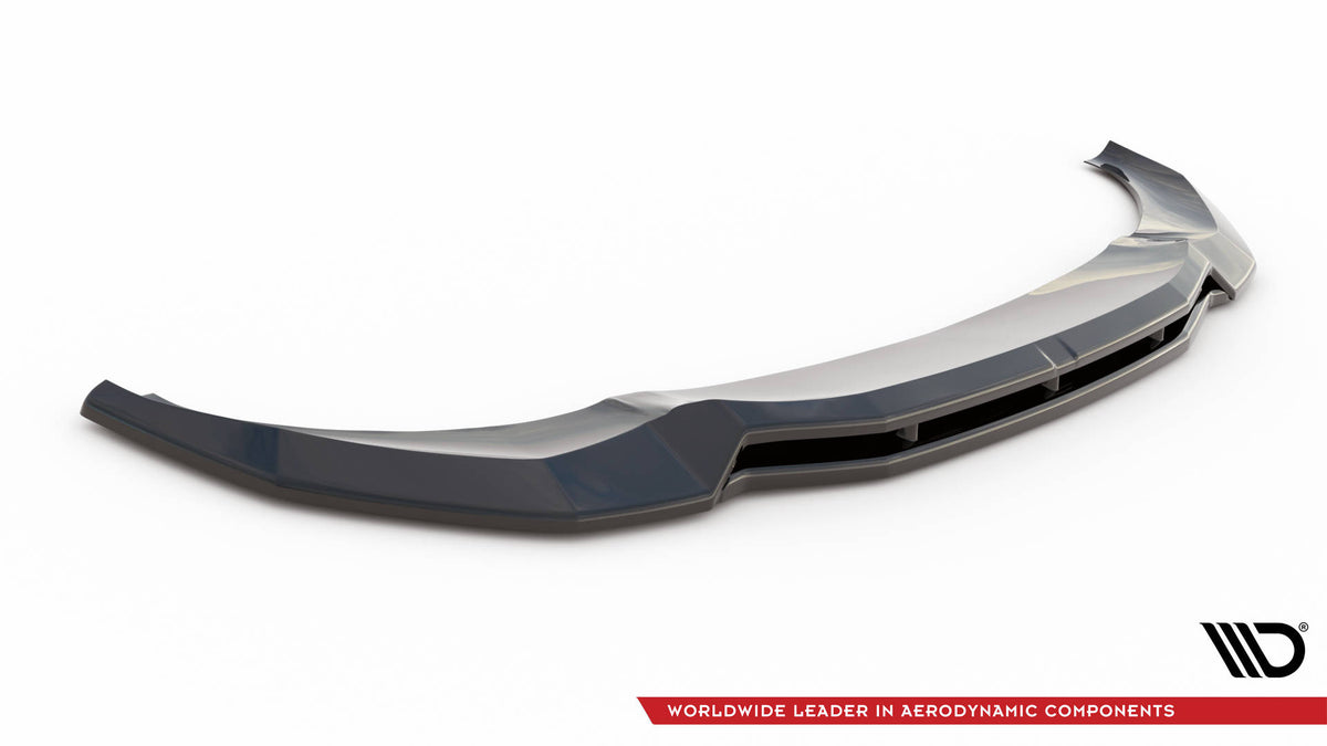 Street+ Spoilerlippe Front Ansatz V.1 passend für BMW X3 M40d / M40i / M-Paket G01  schwarz Hochglanz – Ansicht 5