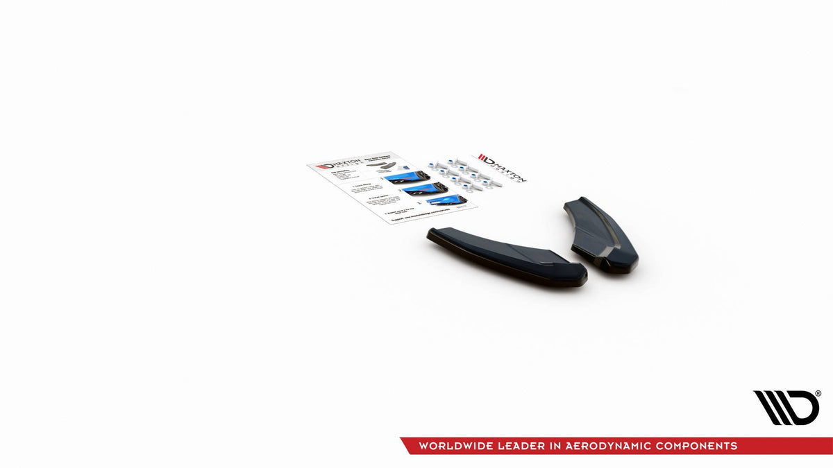 Heck Ansatz Flaps Diffusor V.1 passend für Audi S3 Sportback 8Y schwarz Hochglanz – Ansicht 5