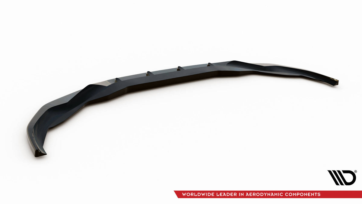 Street+ Spoilerlippe Front Ansatz V.3 passend für BMW 7 M-Paket G11 / G12 Facelift schwarz Hochglanz – Ansicht 6