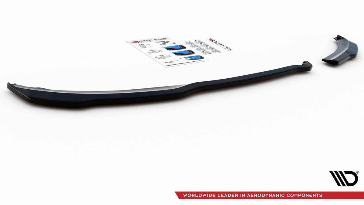 Heck Ansatz Flaps Diffusor passend für Peugeot 207 Sport schwarz Hochglanz – Ansicht 7