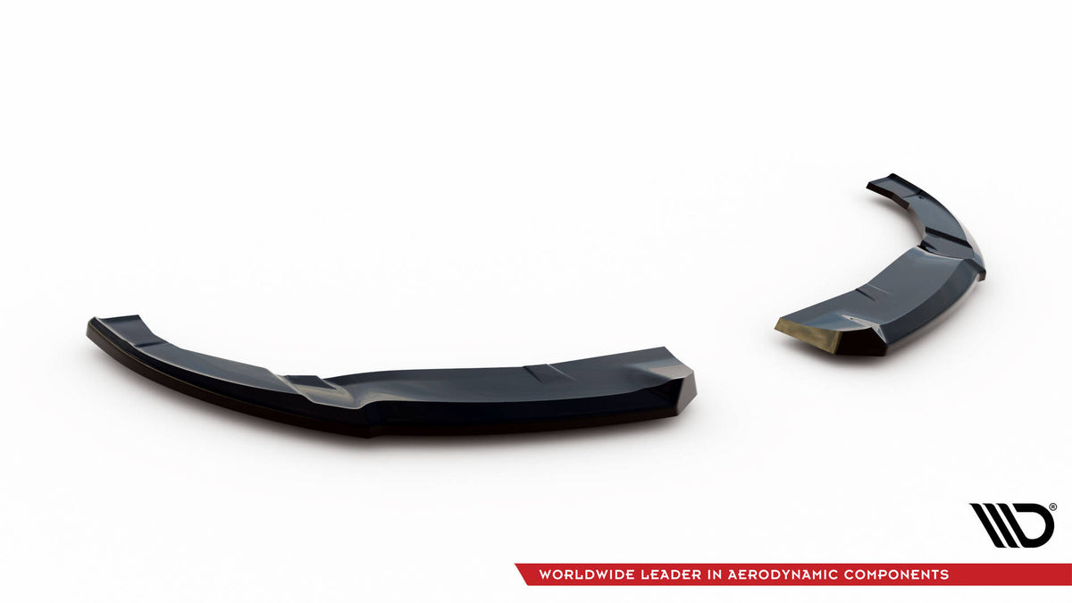 Heck Ansatz Flaps Diffusor passend für Honda Civic Hatchback Mk9 schwarz Hochglanz – Ansicht 6