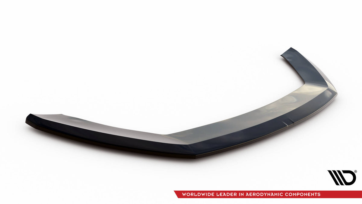 Street+ Spoilerlippe Front Ansatz V.1 passend für Seat Leon Cupra / FR Mk3 FL schwarz Hochglanz – Ansicht 5