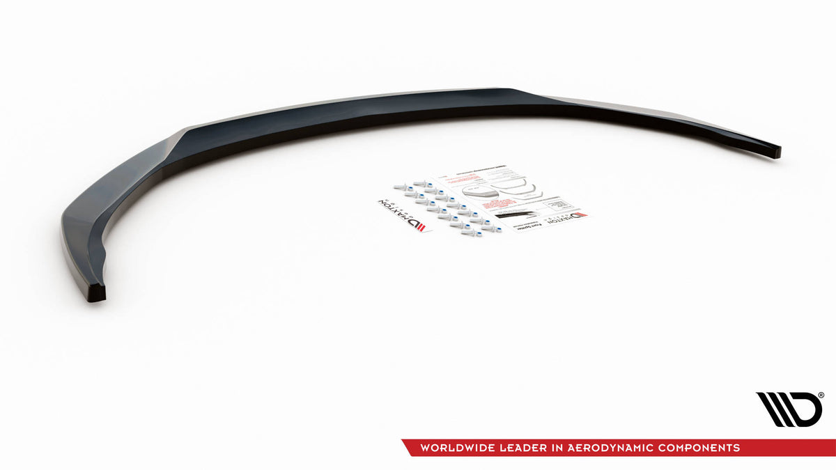 Street+ Spoilerlippe Front Ansatz V.3 passend für Opel Insignia Mk2 schwarz Hochglanz – Ansicht 6