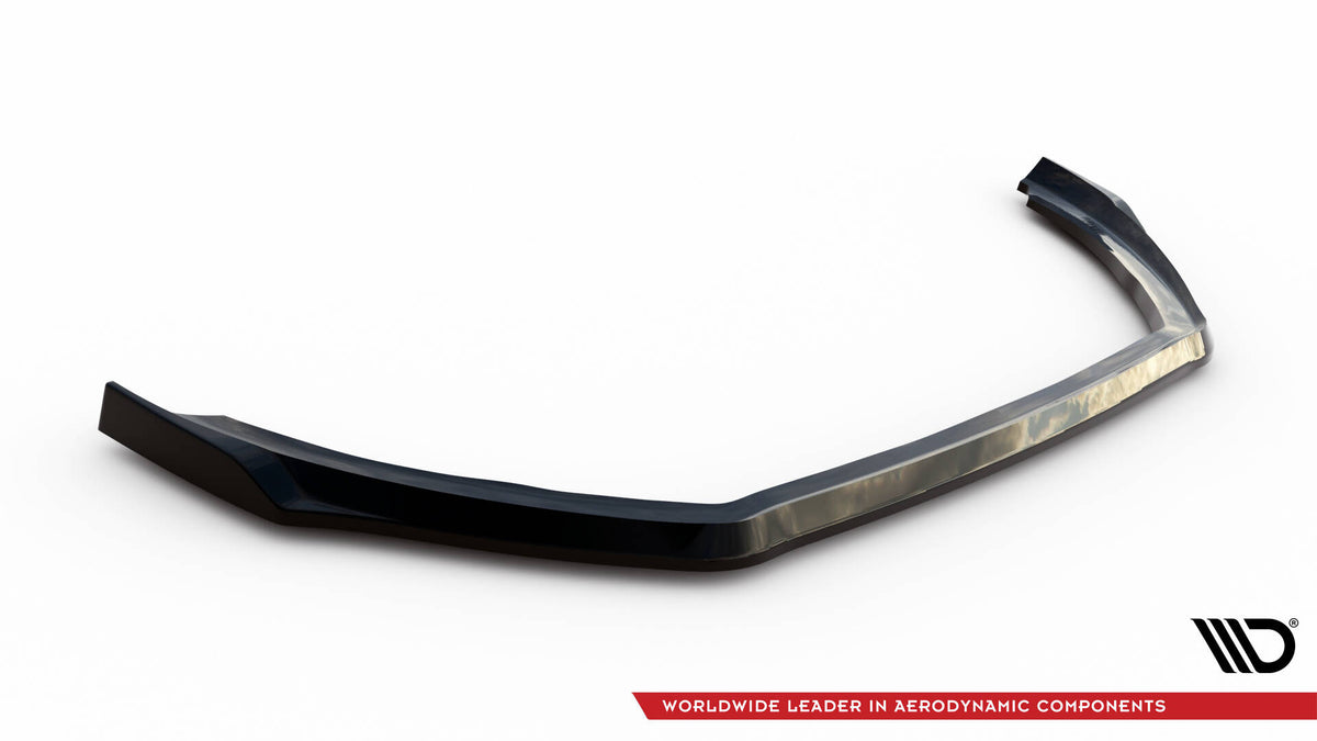 Street+ Spoilerlippe Front Ansatz V.3 passend für Ford Fiesta ST / ST-line Mk8 Facelift schwarz Hochglanz – Ansicht 5