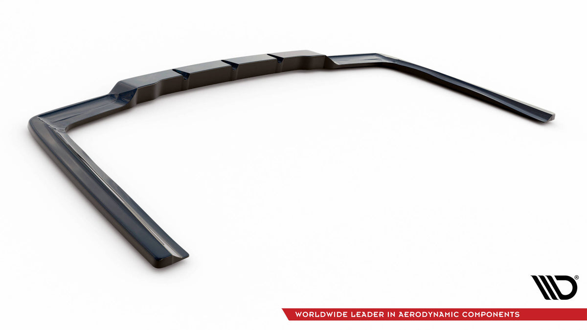 Street+ Mittlerer Diffusor RACE passend für Mercedes-Benz E63 AMG Limousine W212 Facelift schwarz Hochglanz – Ansicht 8