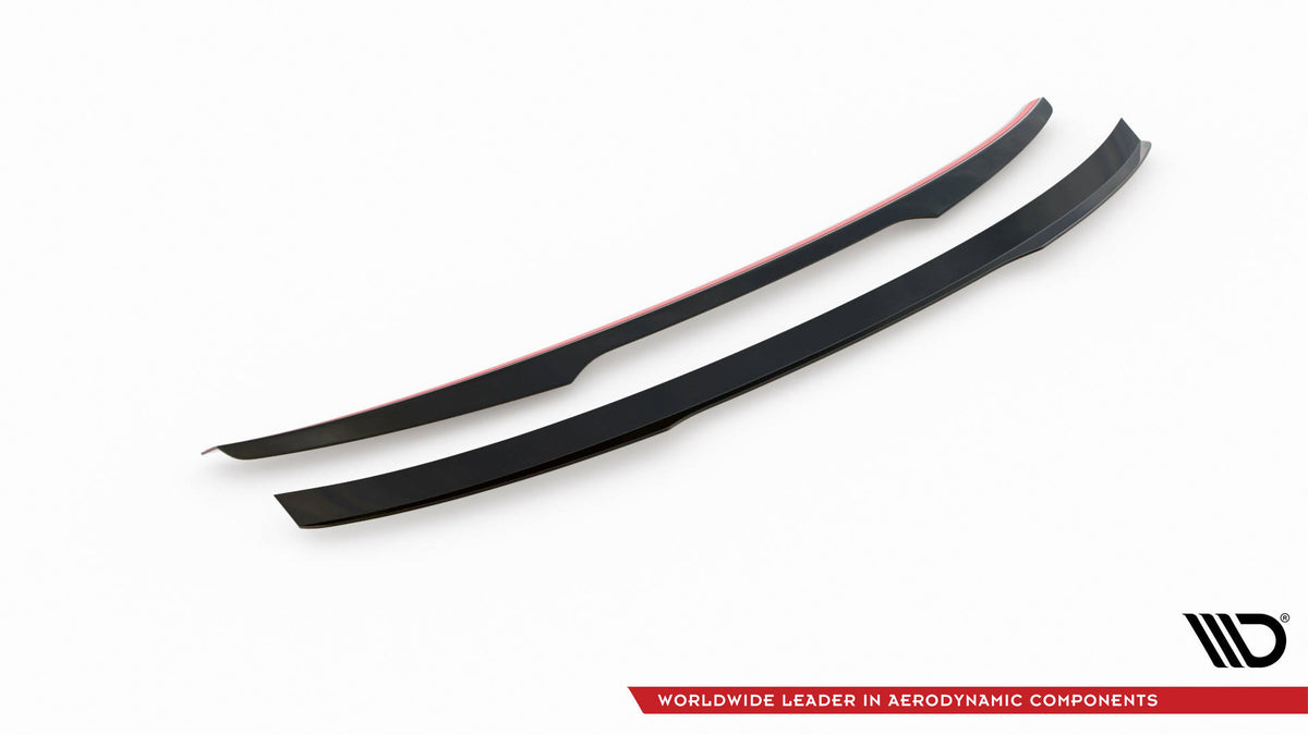 Heckspoiler Lippe V.1 Audi S4 / A4 Standard / S-Line / Competition Limousine B9 / B9 Facelift schwarz Hochglanz – Ansicht 5