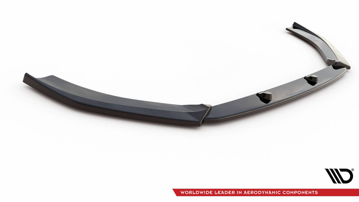 Street+ Spoilerlippe Front Ansatz V.4 passend für Audi RS3 8V FL Sportback schwarz Hochglanz – Ansicht 5