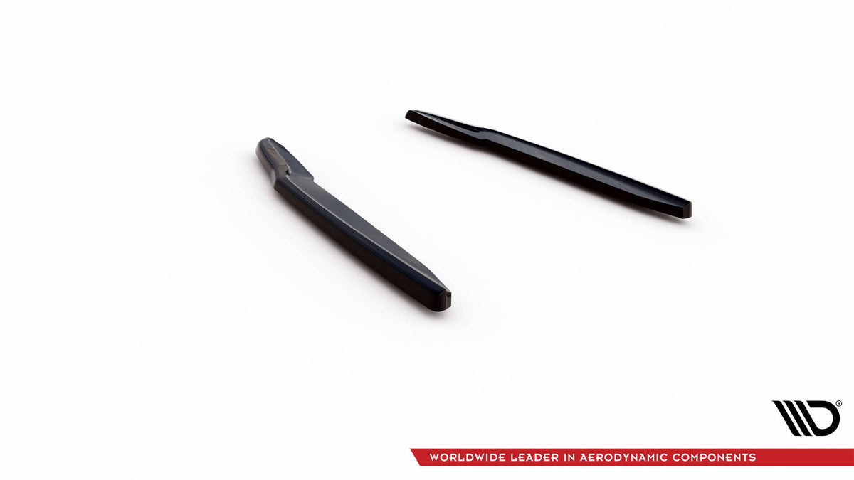 Heck Ansatz Flaps Diffusor passend für BMW 6er GT G32 M-Paket schwarz Hochglanz – Ansicht 5