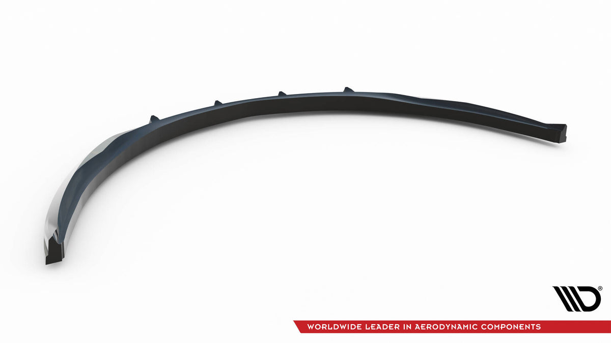 Street+ Spoilerlippe Front Ansatz passend für Opel Cascada schwarz Hochglanz – Ansicht 6