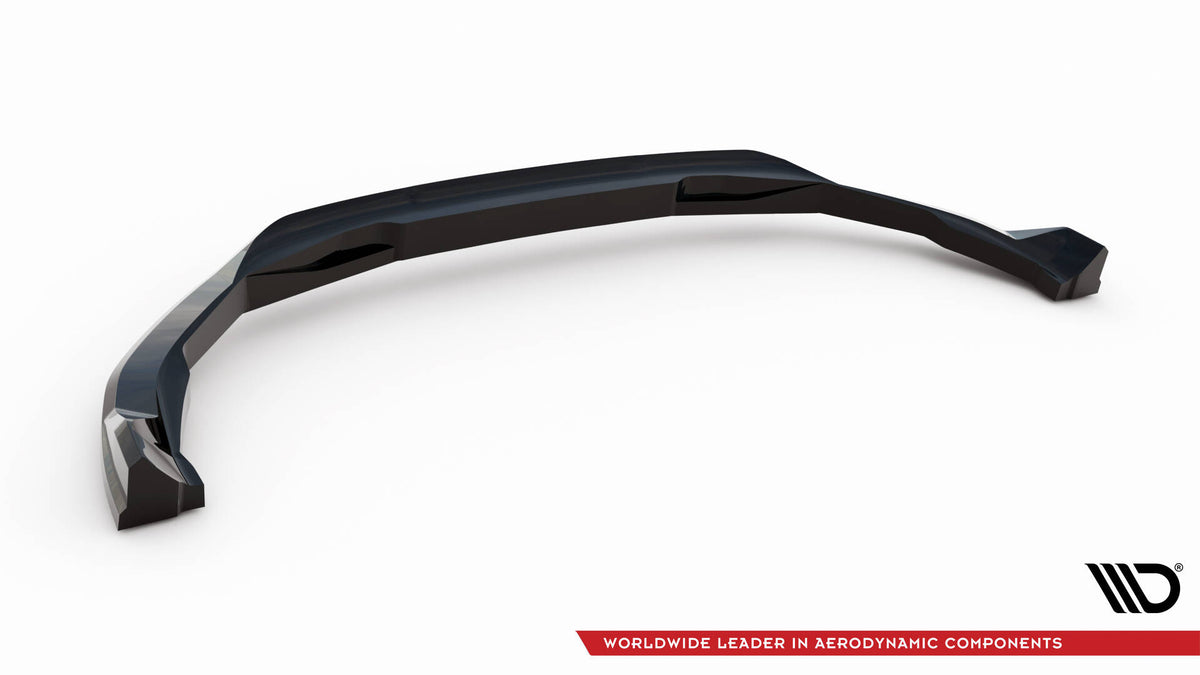 Street+ Spoilerlippe Front Ansatz passend für Peugeot 3008 GT-Line Mk2 Facelift schwarz Hochglanz – Ansicht 6