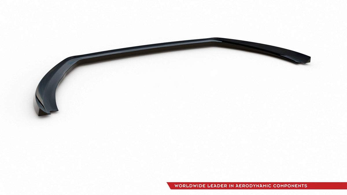 Street+ Spoilerlippe Front Ansatz V.6 passend für Ford Fiesta Mk8 ST / ST-Line schwarz Hochglanz – Ansicht 6