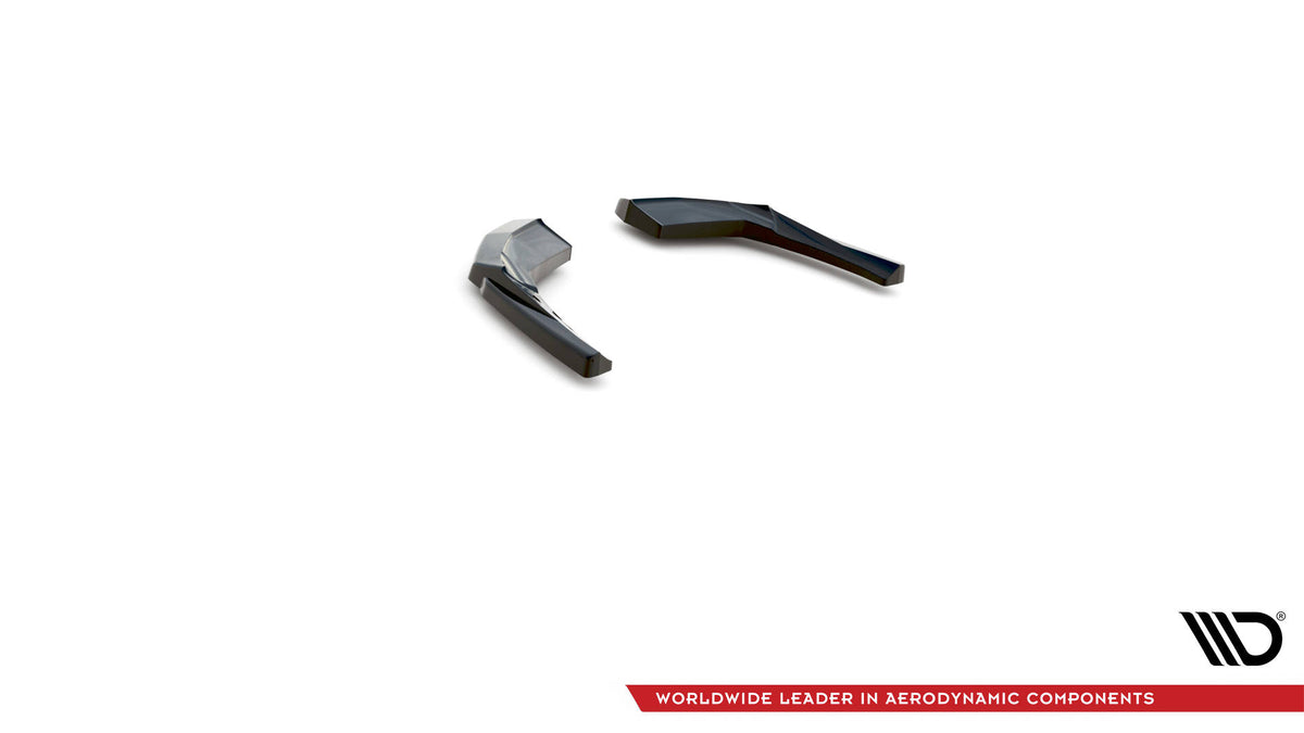Heck Ansatz Flaps Diffusor V.1 passend für Audi S3 Sportback 8V Facelift schwarz Hochglanz – Ansicht 7