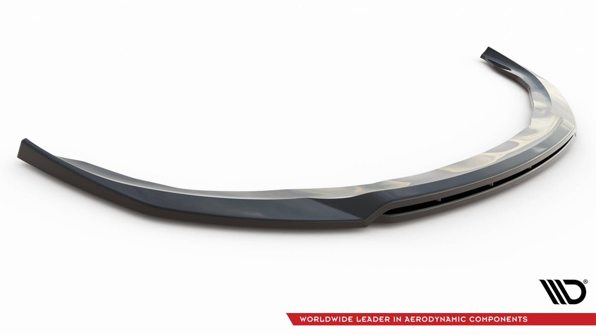 Street+ Spoilerlippe Front Ansatz V.1 passend für Porsche Panamera / Panamera Diesel 970 schwarz Hochglanz – Ansicht 5
