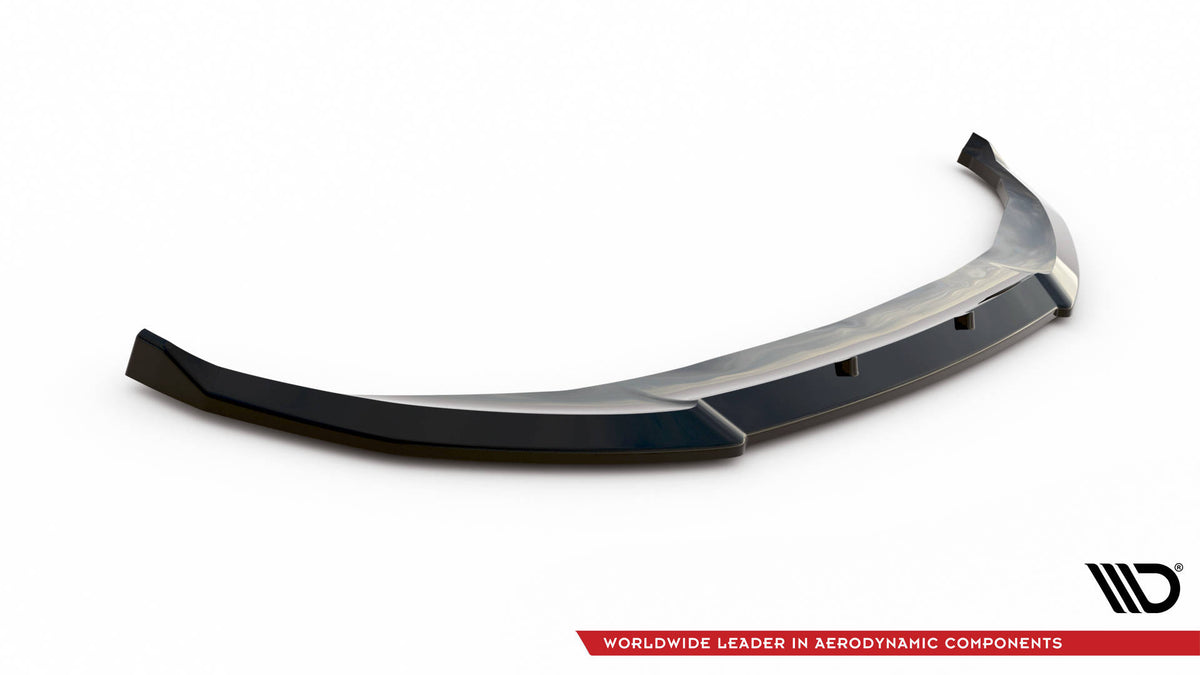 Street+ Spoilerlippe Front Ansatz V.3 passend für Mini Cooper Clubman John Cooper Works F54 Facelift schwarz Hochglanz – Ansicht 5