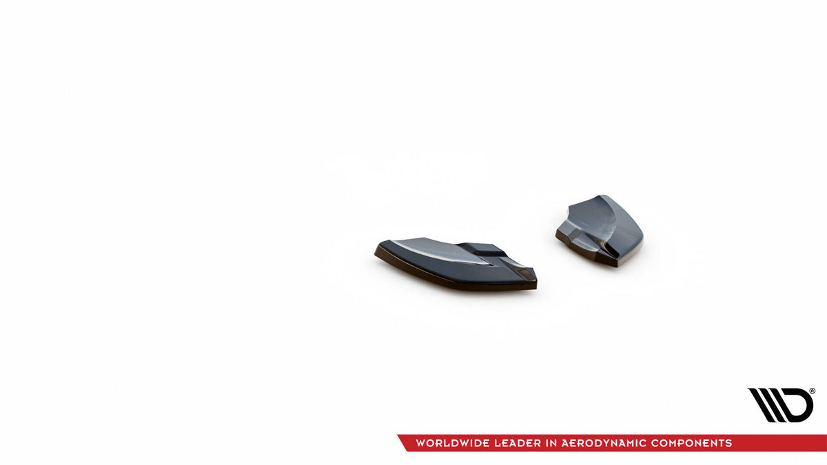 Heck Ansatz Flaps Diffusor V.3 passend für VW Scirocco R Mk3 schwarz Hochglanz – Ansicht 5