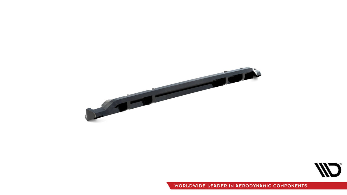 Street+ Mittlerer Diffusor RACE passend für V.1 BMW M340i G20 / G21 Facelift schwarz Hochglanz – Ansicht 6