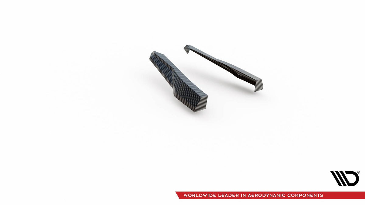 Prepreg Carbon Fiber Heck Ansatz Flaps Diffusor passend für Audi RSQ8 Mk1 – Ansicht 5