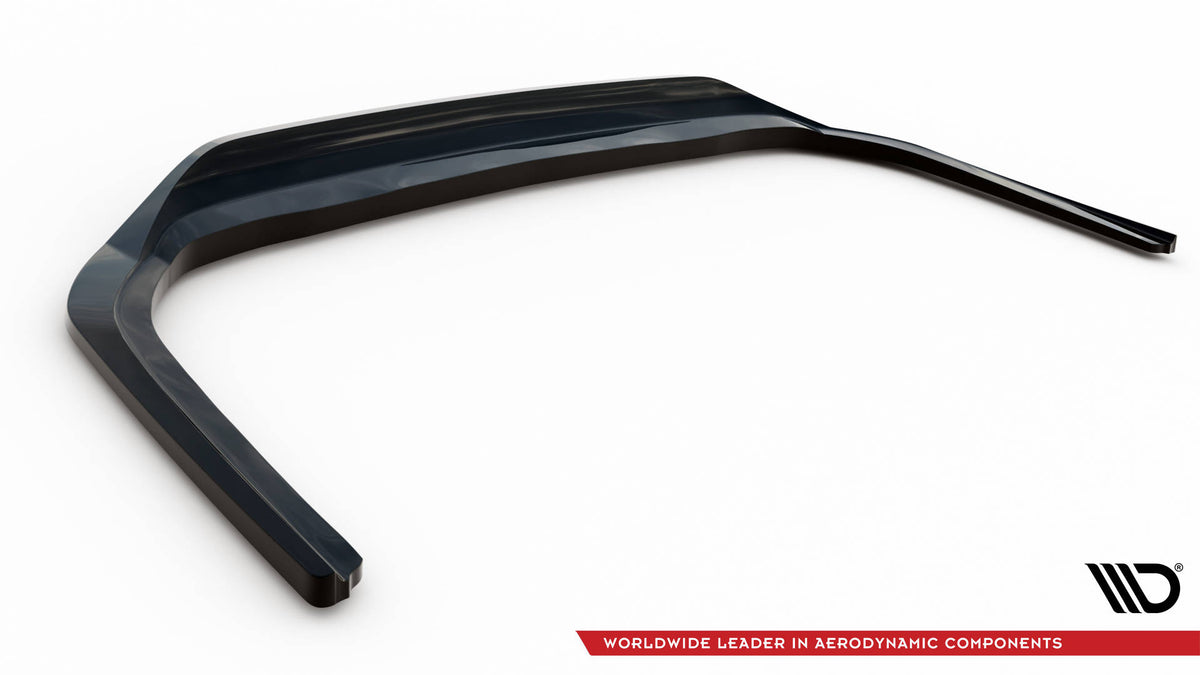Street+ Mittlerer Diffusor RACE passend für Lexus ES F Sport Mk7 schwarz Hochglanz – Ansicht 7