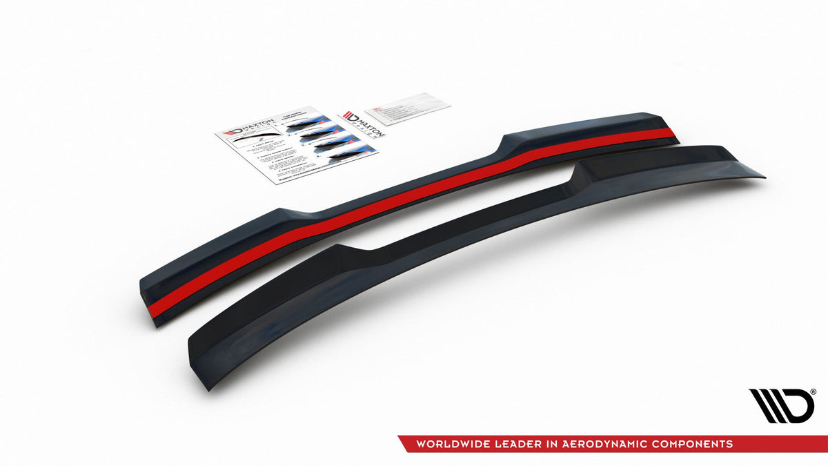Heckspoiler Lippe VW Polo GTI / R-line Mk6 schwarz Hochglanz – Ansicht 6