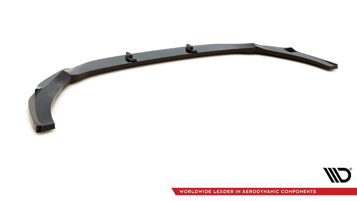 Street+ Spoilerlippe Front Ansatz V.3 passend für Audi RS5 F5 Facelift schwarz Hochglanz – Ansicht 6