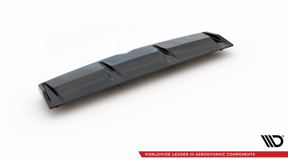 Street+ Mittlerer Diffusor RACE passend für Hyundai I30 N Mk3 Fastback schwarz Hochglanz – Ansicht 6