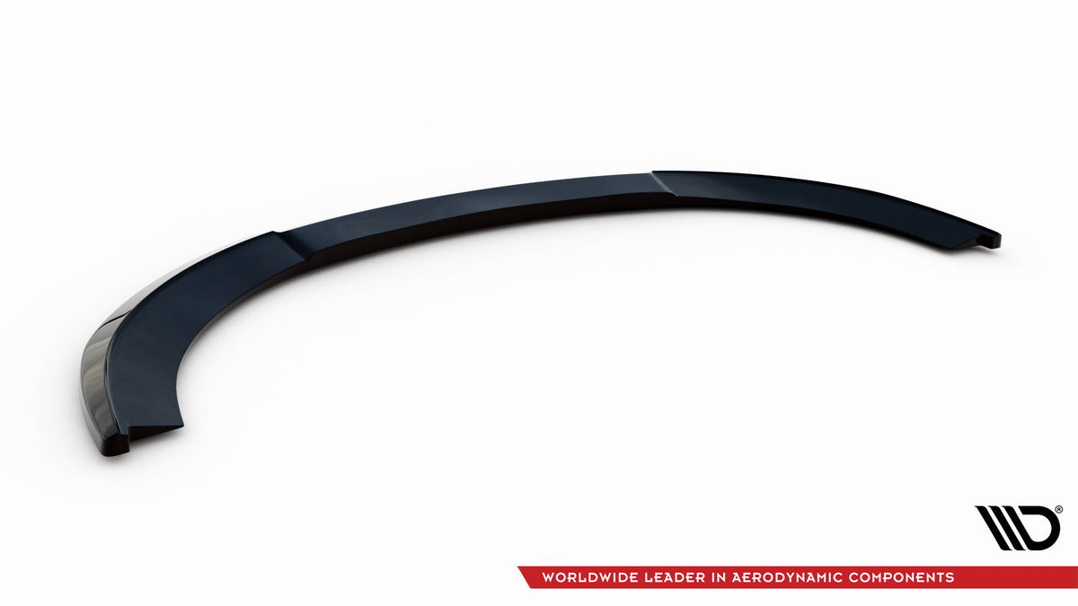 Street+ Spoilerlippe Front Ansatz V.1 passend für Audi A7 C7 schwarz Hochglanz – Ansicht 6
