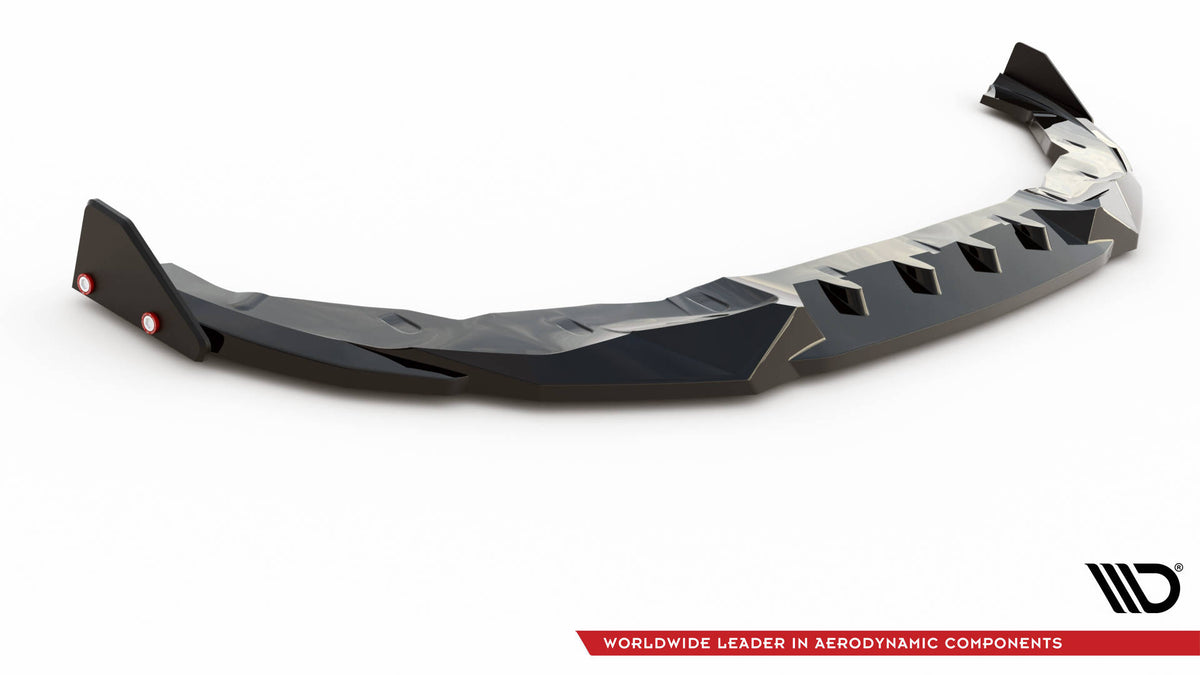 Street+ Spoilerlippe Front Ansatz V.2 + Flaps passend für BMW 2 Coupe M-Paket / M240i G42 – Ansicht 5