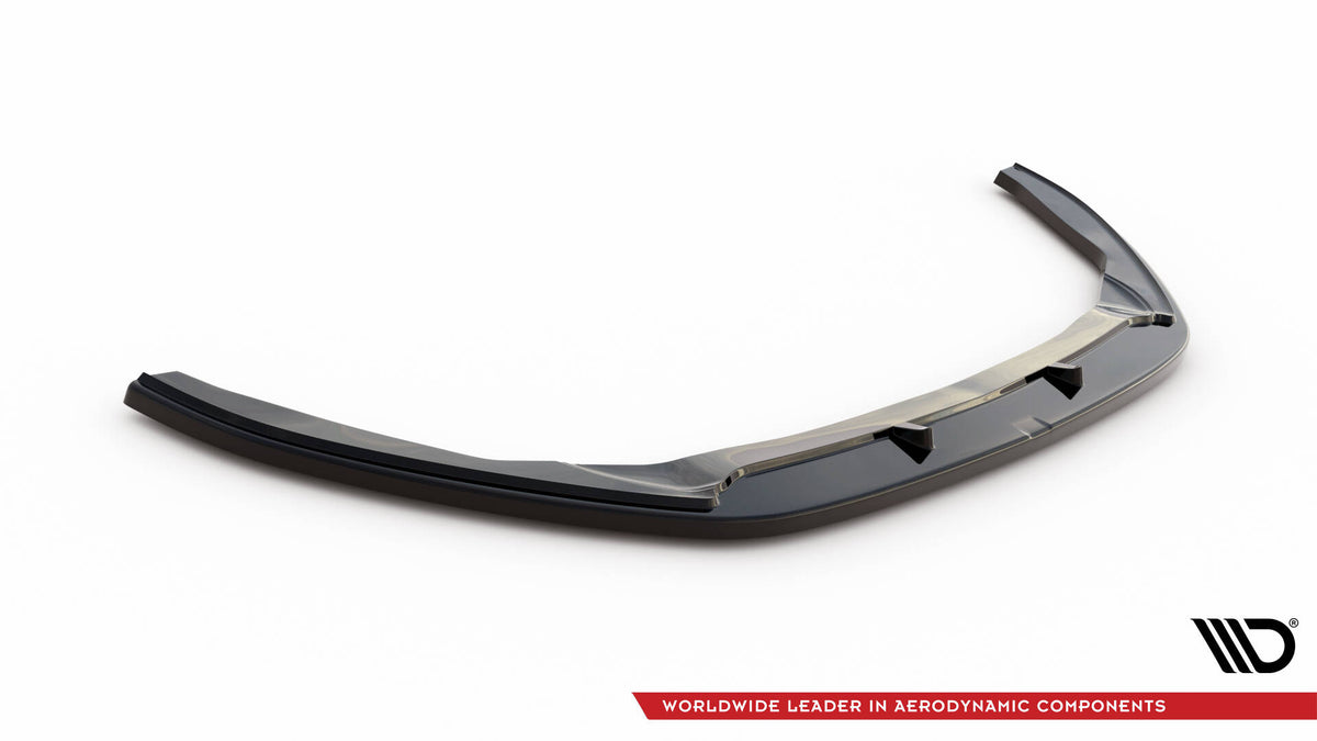 Street+ Spoilerlippe Front Ansatz V.2 passend für VW Passat B7 schwarz Hochglanz – Ansicht 5