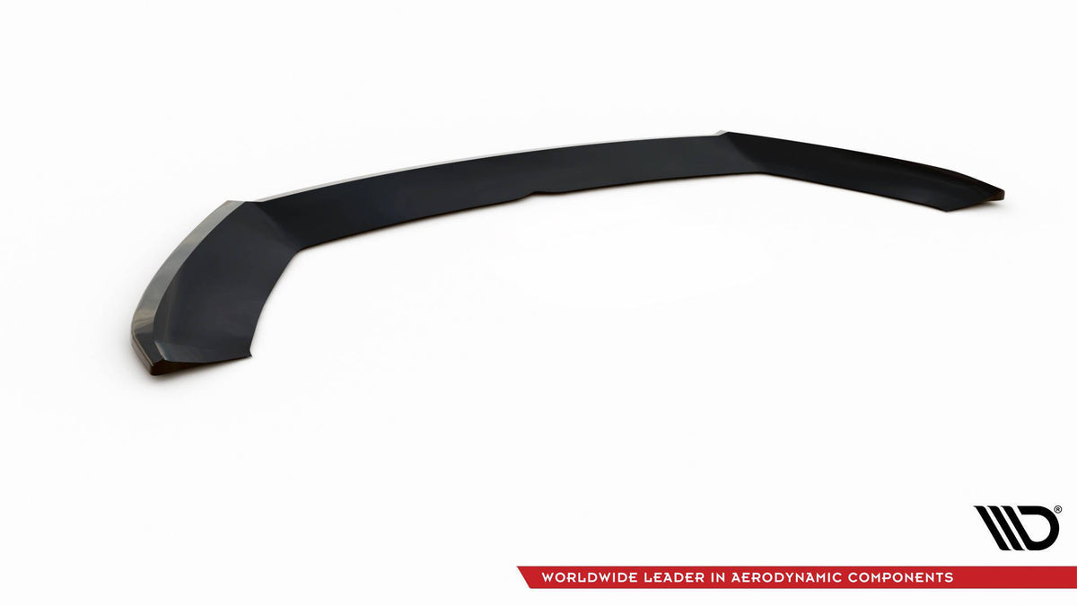 Street+ Spoilerlippe Front Ansatz V.4 passend für Seat Leon Cupra / FR Mk3 FL schwarz Hochglanz – Ansicht 7