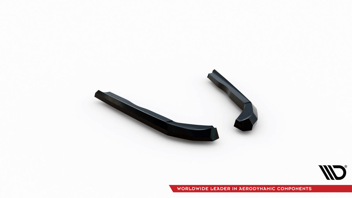 Heck Ansatz Flaps Diffusor V.3 passend für BMW 2 G42 schwarz Hochglanz – Ansicht 5