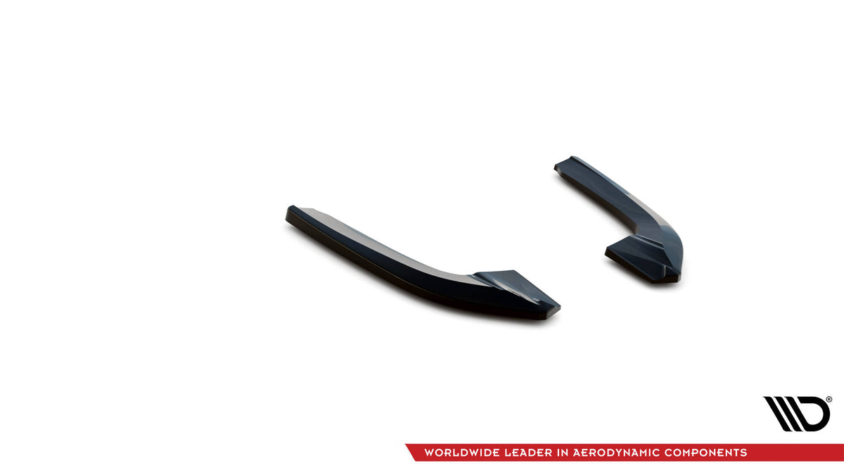 Heck Ansatz Flaps Diffusor passend für Audi RS3 Limousine 8Y schwarz Hochglanz – Ansicht 5