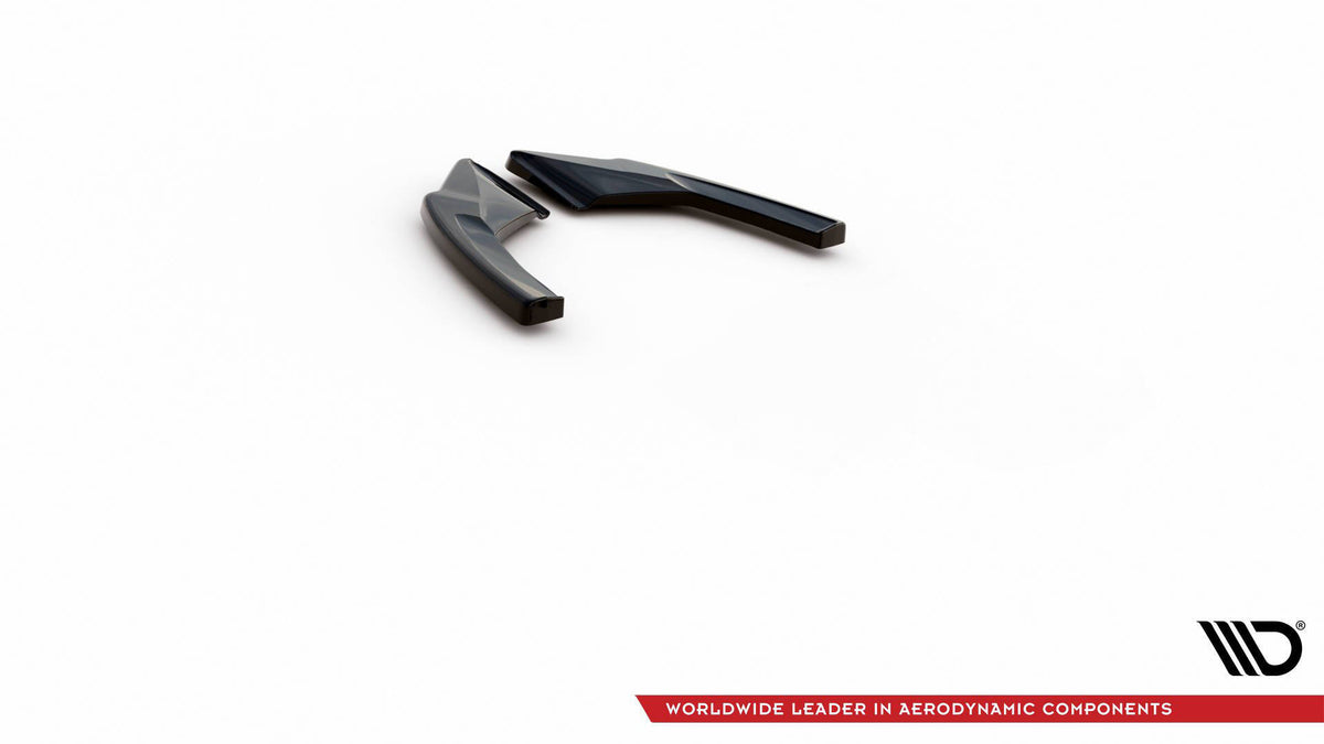 Heck Ansatz Flaps Diffusor V.1 passend für VW Golf GTI / GTE Mk8 schwarz Hochglanz – Ansicht 7