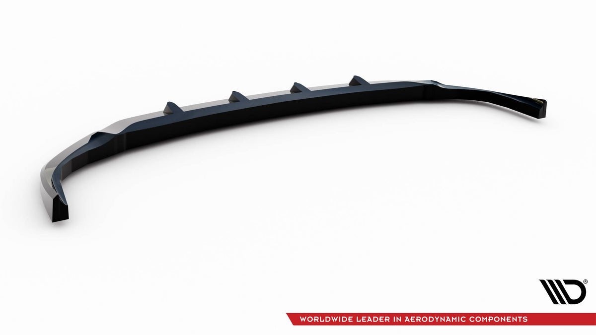Street+ Spoilerlippe Front Ansatz V.3 passend für BMW 2 Coupe G42 schwarz Hochglanz – Ansicht 6