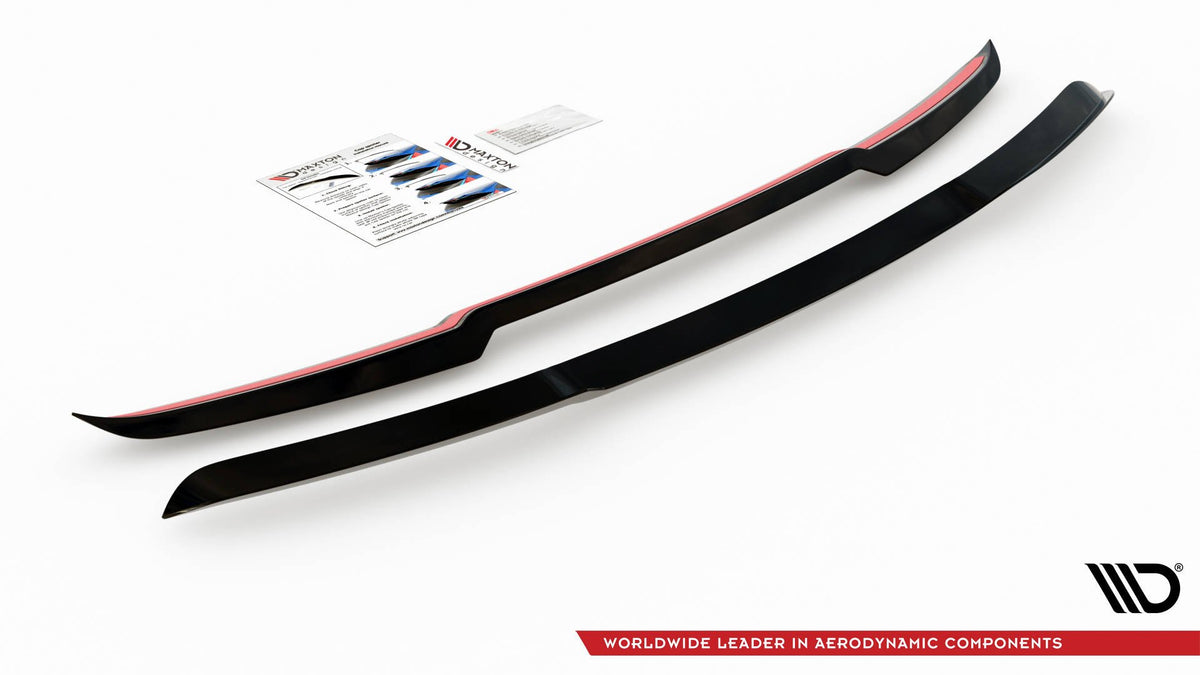 Heckspoiler Lippe Ford Mustang GT Mk6 Facelift schwarz Hochglanz – Ansicht 5