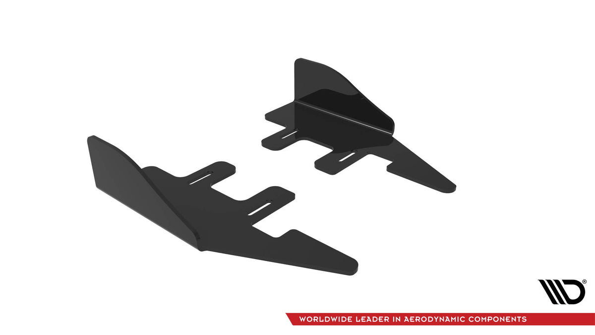 Seitenschweller Flaps passend für Ford Fiesta ST / ST-Line Mk8 schwarz Hochglanz – Ansicht 6