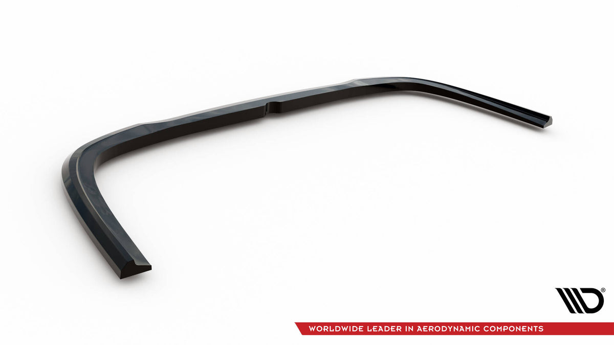 Heckansatz Ford Transit Courier Mk1 schwarz Hochglanz – Ansicht 6